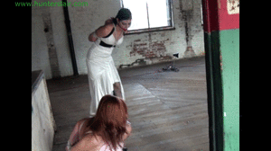 www.jimhunterslair.com - Left tightly bound and gagged the debutantes searched for an escape route thumbnail