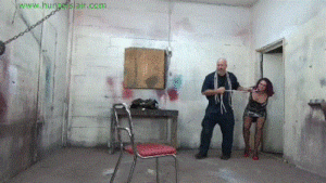 www.jimhunterslair.com - Cruel chair straddle tied thumbnail