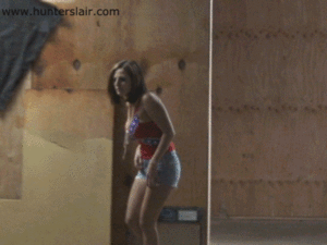www.jimhunterslair.com - Daisy Duke caught spying thumbnail