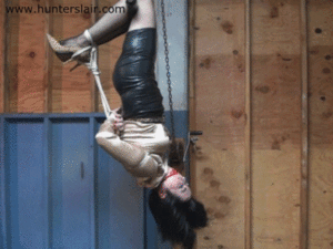 www.jimhunterslair.com - Suspended hogtie peril thumbnail