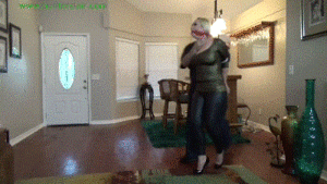 www.jimhunterslair.com -  Busty blond's desperate crawl to escape the Hunter thumbnail