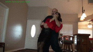 www.jimhunterslair.com - He left the hot little secretary breast bound and hogtied on her knees thumbnail