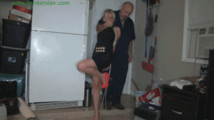 www.jimhunterslair.com - Cranked up into a shouder twisting strappado thumbnail