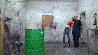 www.jimhunterslair.com - Bound over a barrel for a brutal ass beating thumbnail